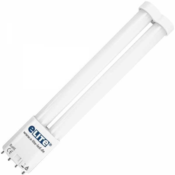 LED Lampe 2G11 Sockel Fassung, 9W, 22,5cm, 960lm, 3000 Kelvin